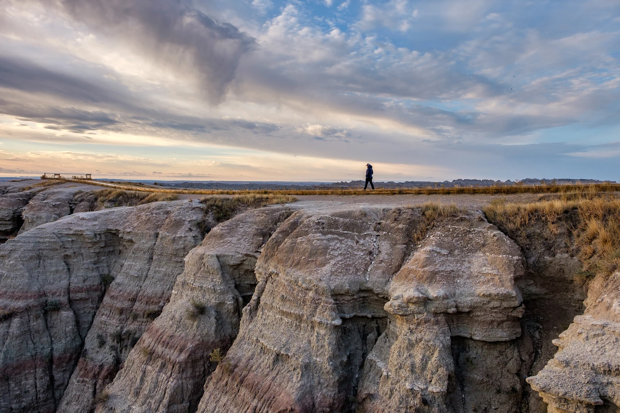 "Badlands" = a national park. "badlands" = a geologic formation. 