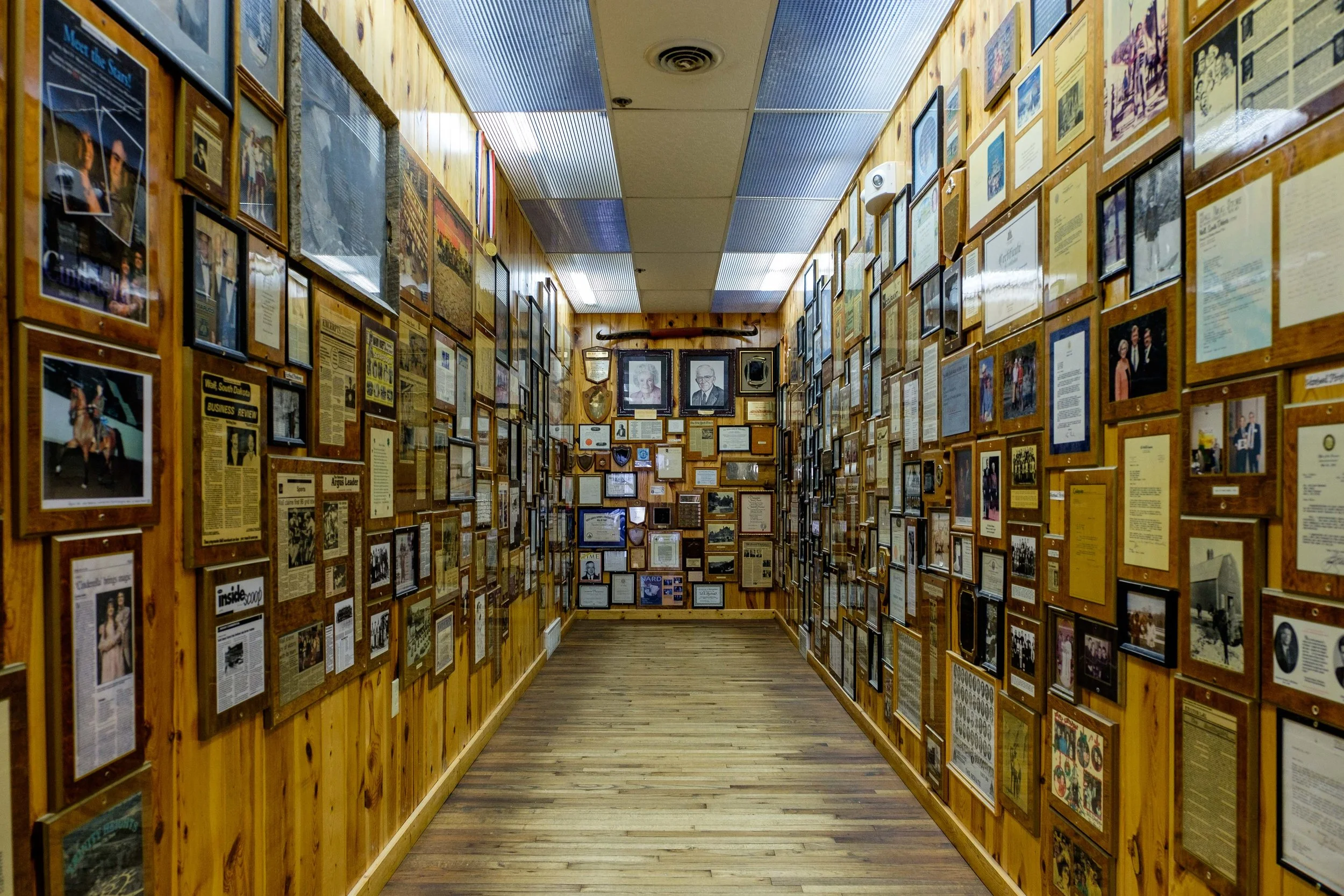 Wall Drug is a place of legend and a glimpse through time. Stef's grandma used to paint murals on the walls outside of the store!