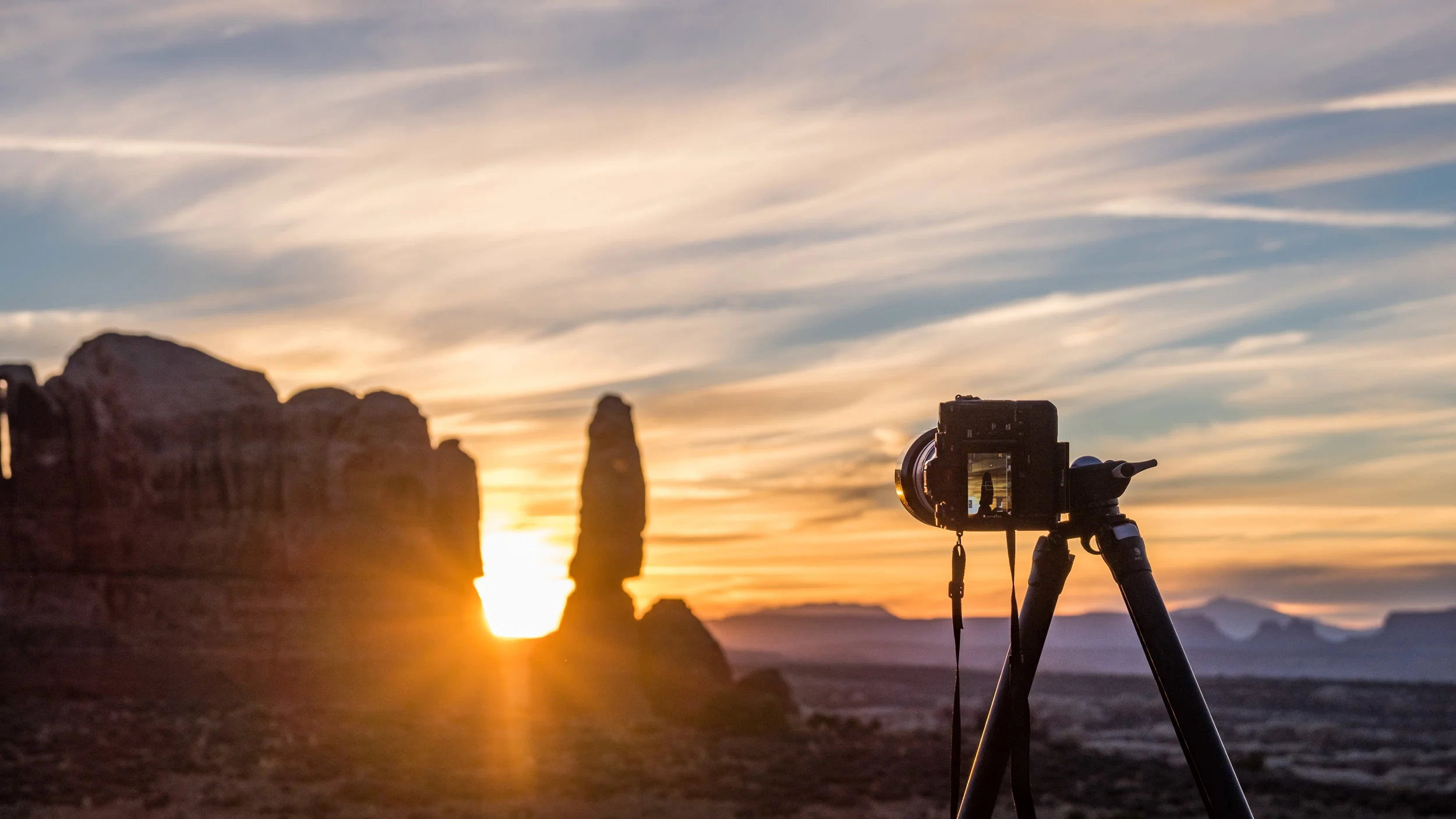 Capturing the sunset with the rock solid Fujifilm X-T1. 
