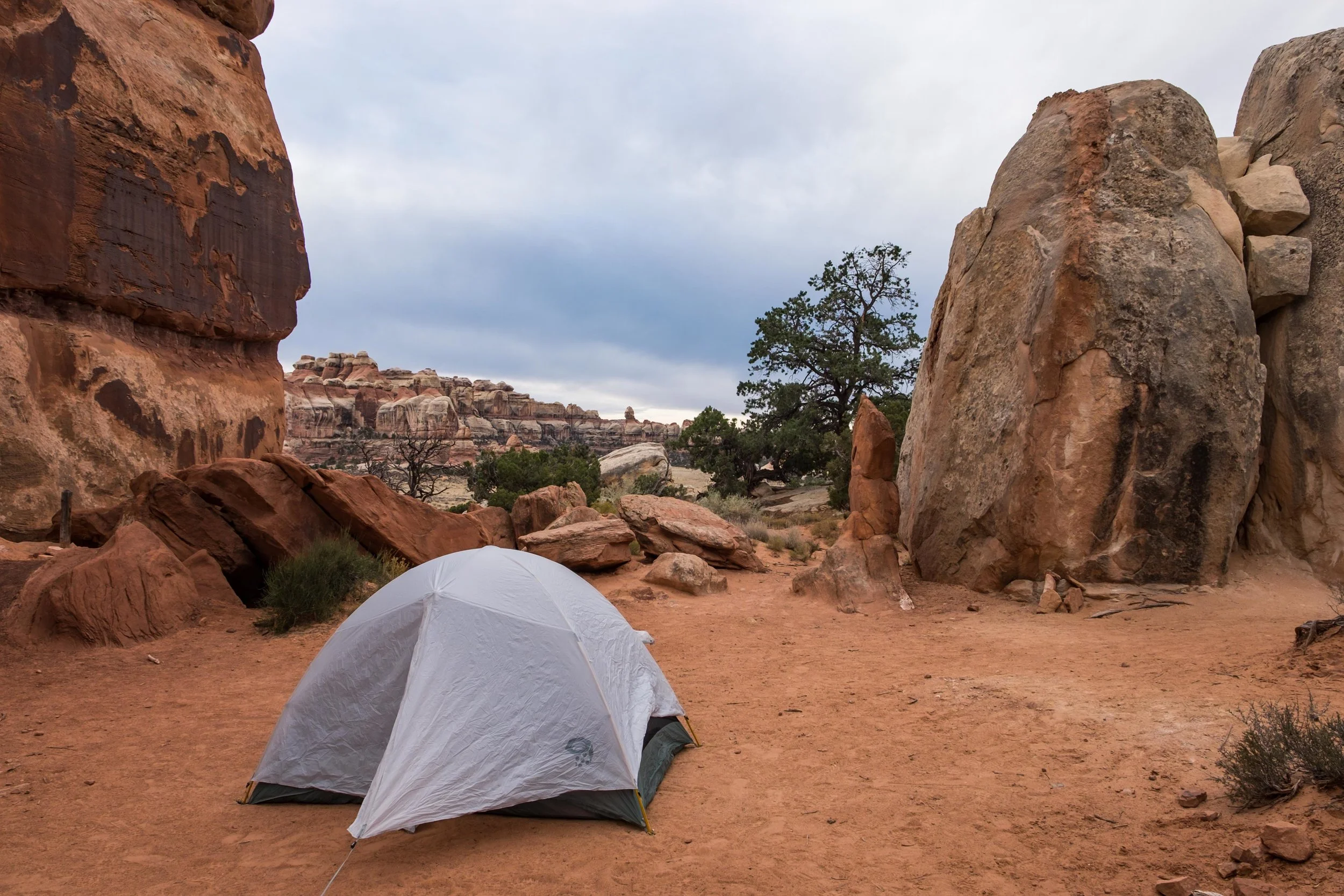 CP1 (Chesler Park 1) is among our favorite campsites of the year, with stunning views in all directions that are completely unique to one another. 