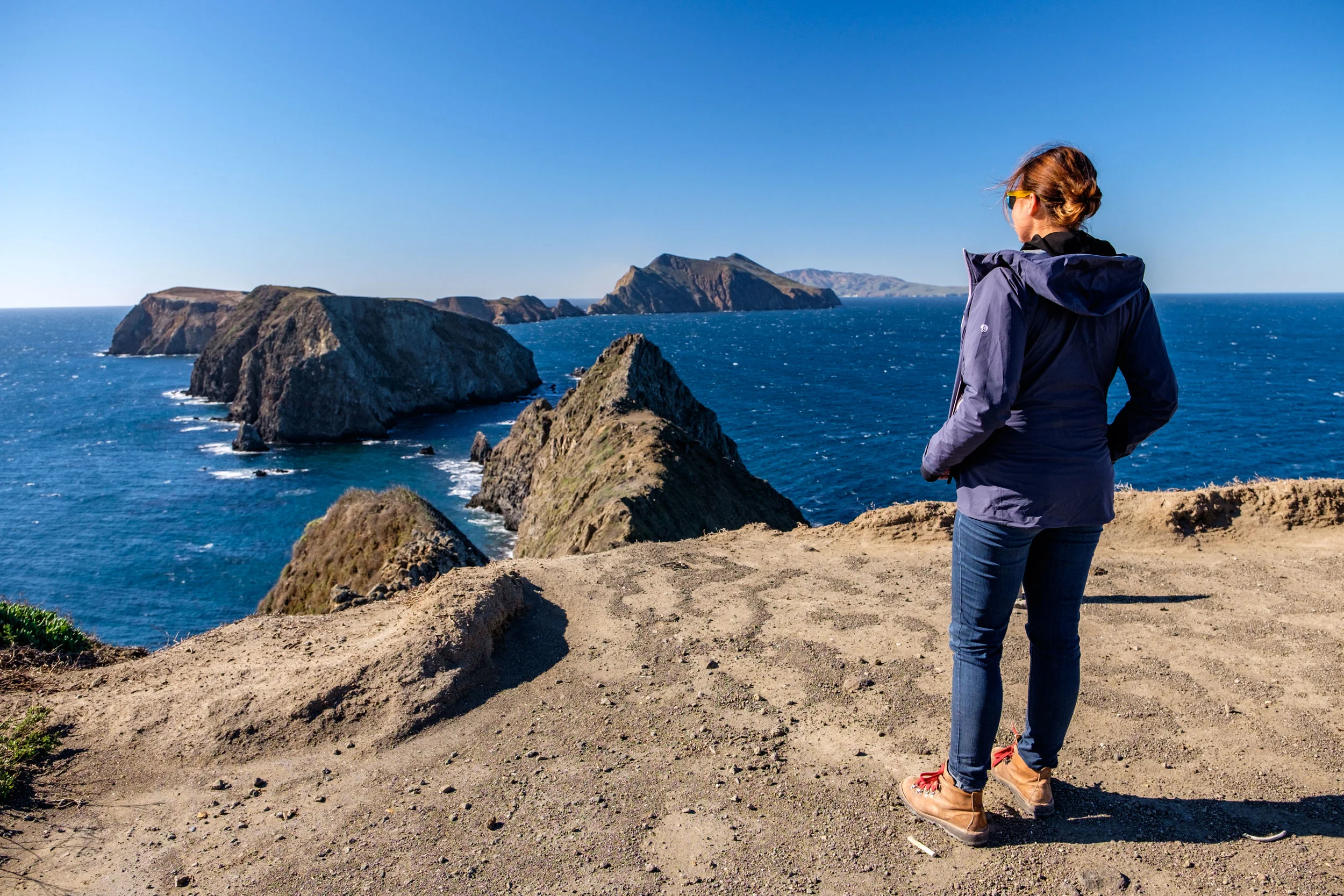 A view of Channel Islands National Park from Inspiration Point.