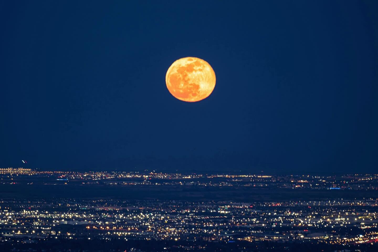 Caught some time with a full apogee &ldquo;Snow Moon&rdquo; last night from the top of Lookout Mountain in Golden, CO. Impossible not to think about the @intuitivemachines Odysseus lander that touched down on its South Pole on Thursday! The second an