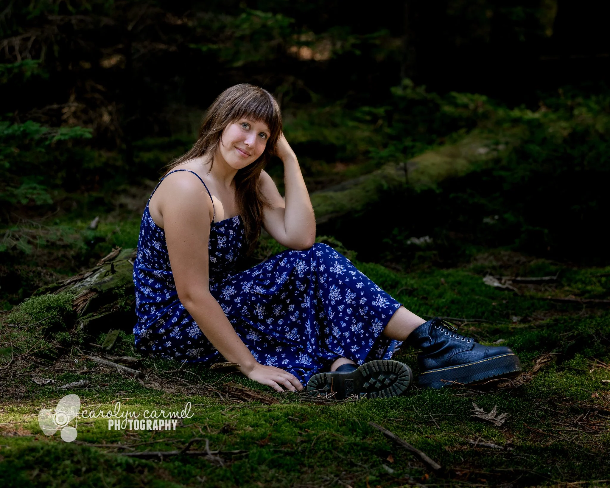 Liliana | Woodsy Senior Photos in West Michigan