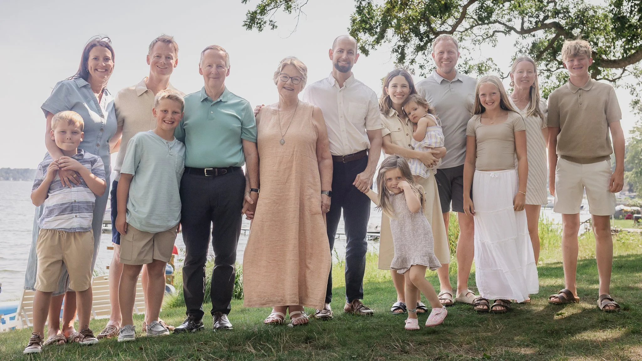The T Family | An Extended Family Session on White Lake