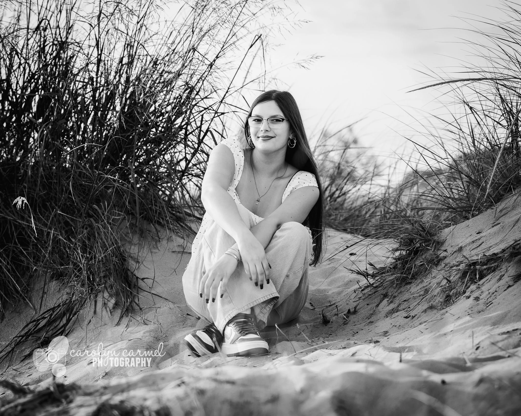 Sidney | Class of 2027 Senior Pictures at Lake Michigan
