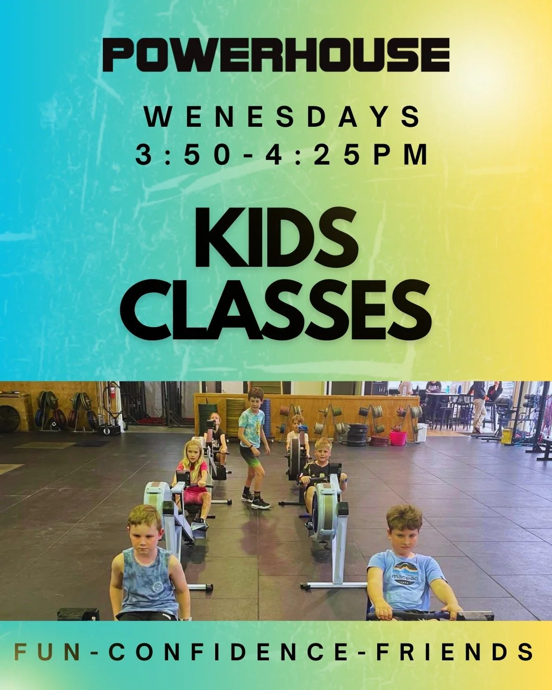 🧒🏽👟 KIDS CLASSES &ndash; TERM 1, 2026 👟🧒🏽

Our Powerhouse Kids Classes are back for Term 1 and we&rsquo;re so excited to kick things off!

📅 Starts: Wednesday 11th Feb, 2026
⏰ Time: 3:50 &ndash; 4:25pm
📍 Where: Powerhouse NZ

These classes ar