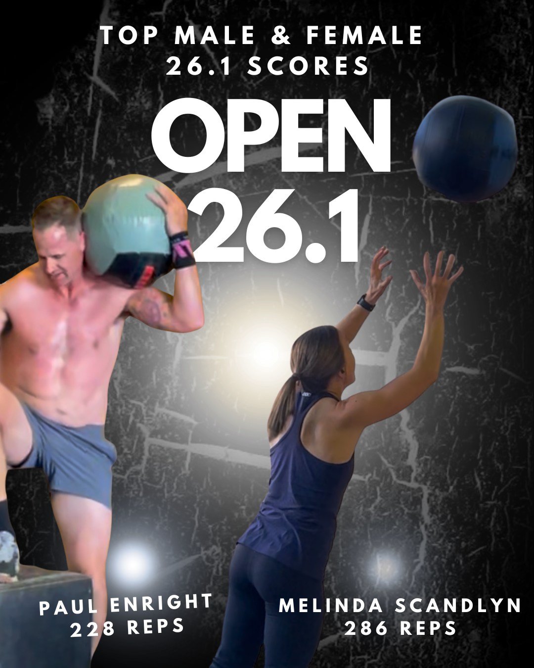 They might be paying for it this week, but great effort by @paul_enrightnz and @melindavandendolder on their amazing scores for 26.1. 🏆

I'm sure they will be fully recovered before 26.2! 💥🙌