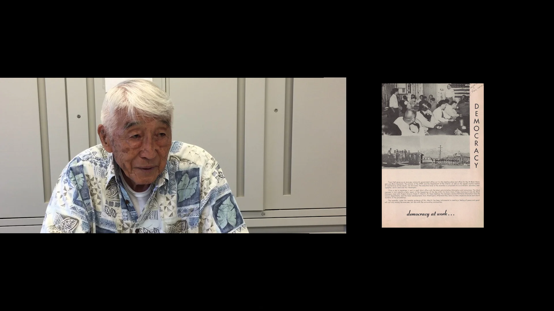 Maya Jeffereis and Elliott Katz, We Were Just a Sentence in a History Book , 2019, single-channel video installation (color, sound), 14 minutes