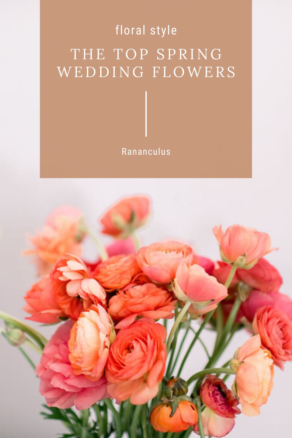 The Top Spring Wedding Flowers — Pink River Ranch - Homestead Wisconsin ...
