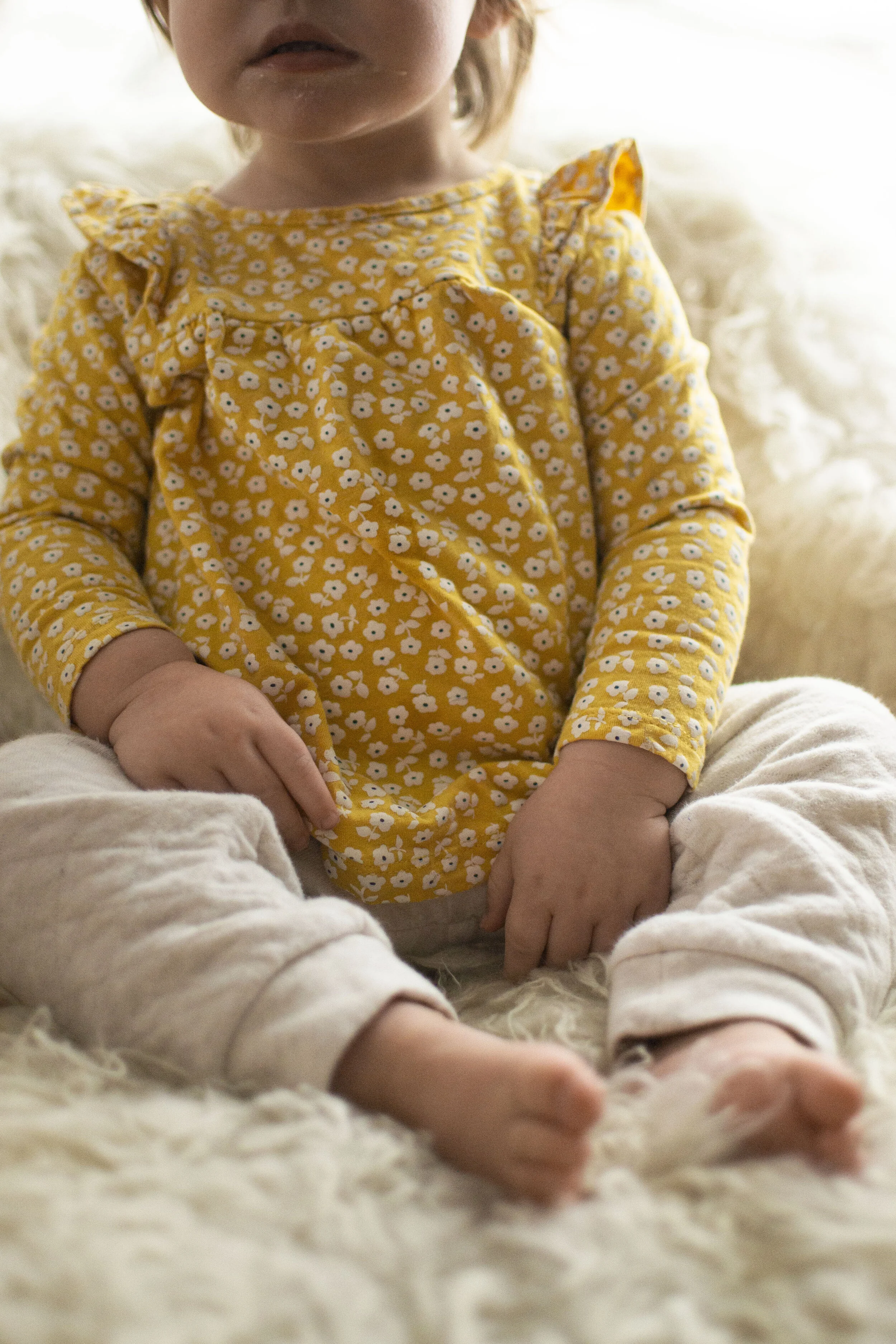 sheepskin rugs to keep baby comfortable