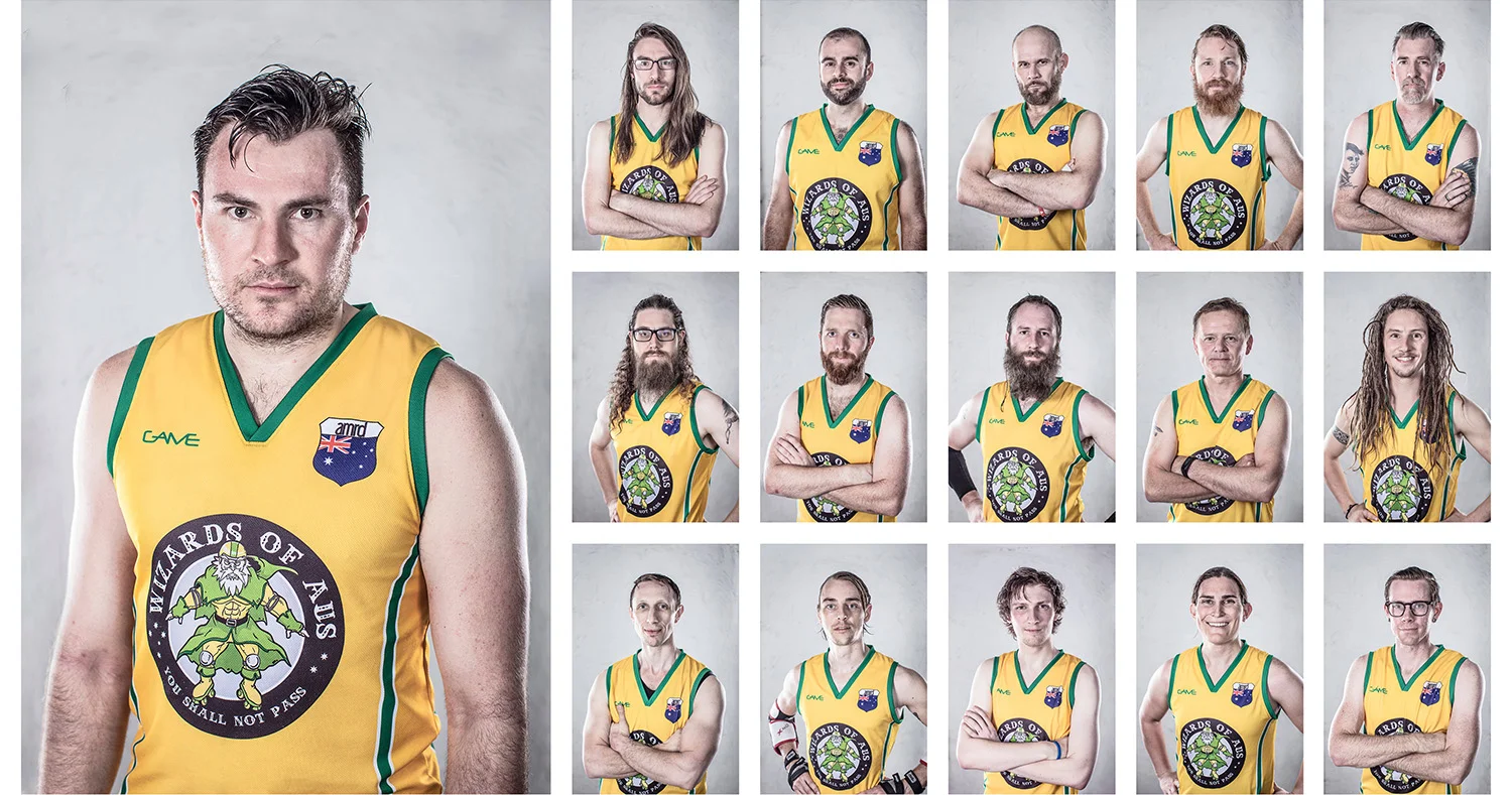 Wizards of Aus – Men's Team Australia Roller Derby