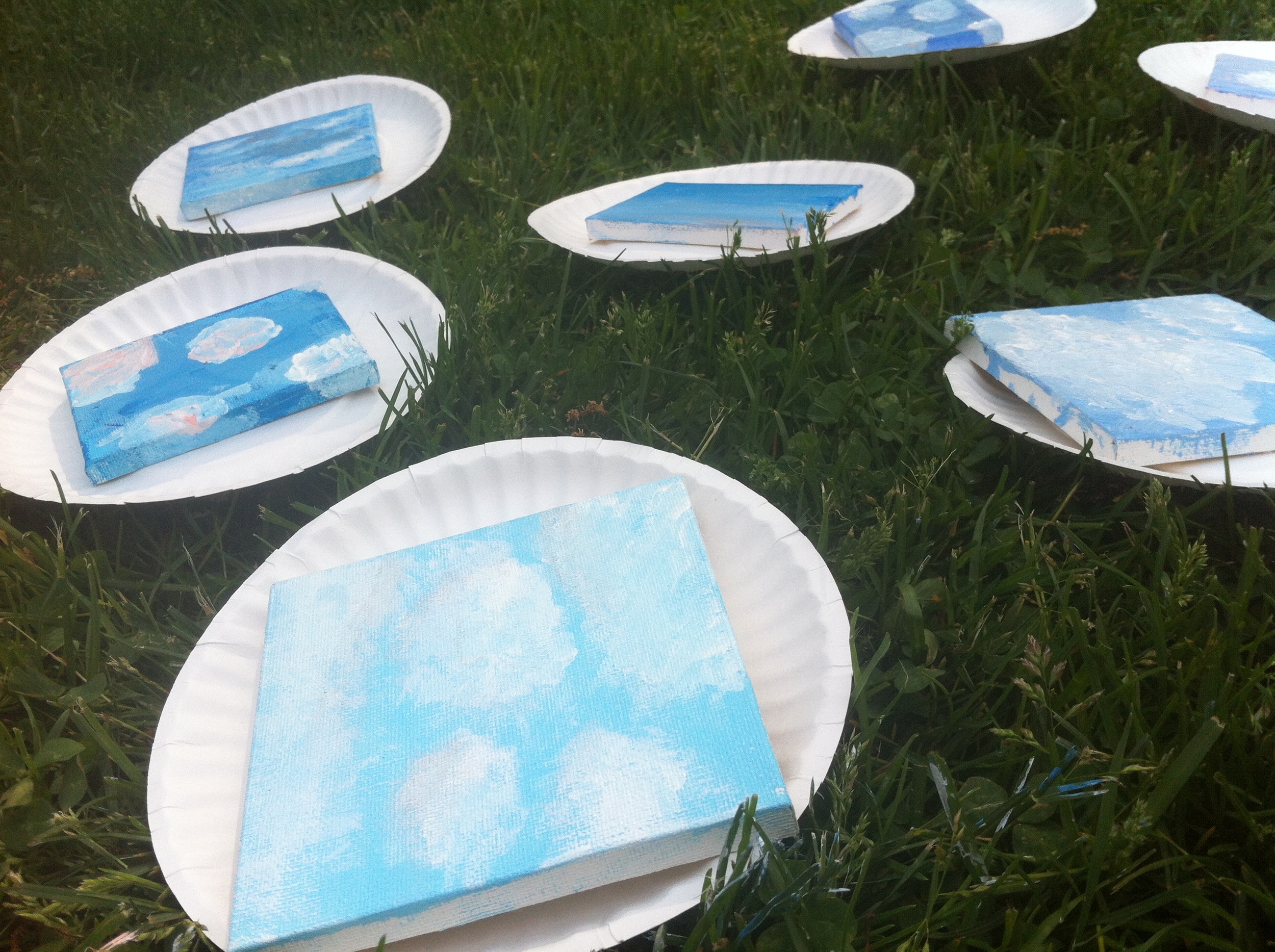 Sky Glazing Painting