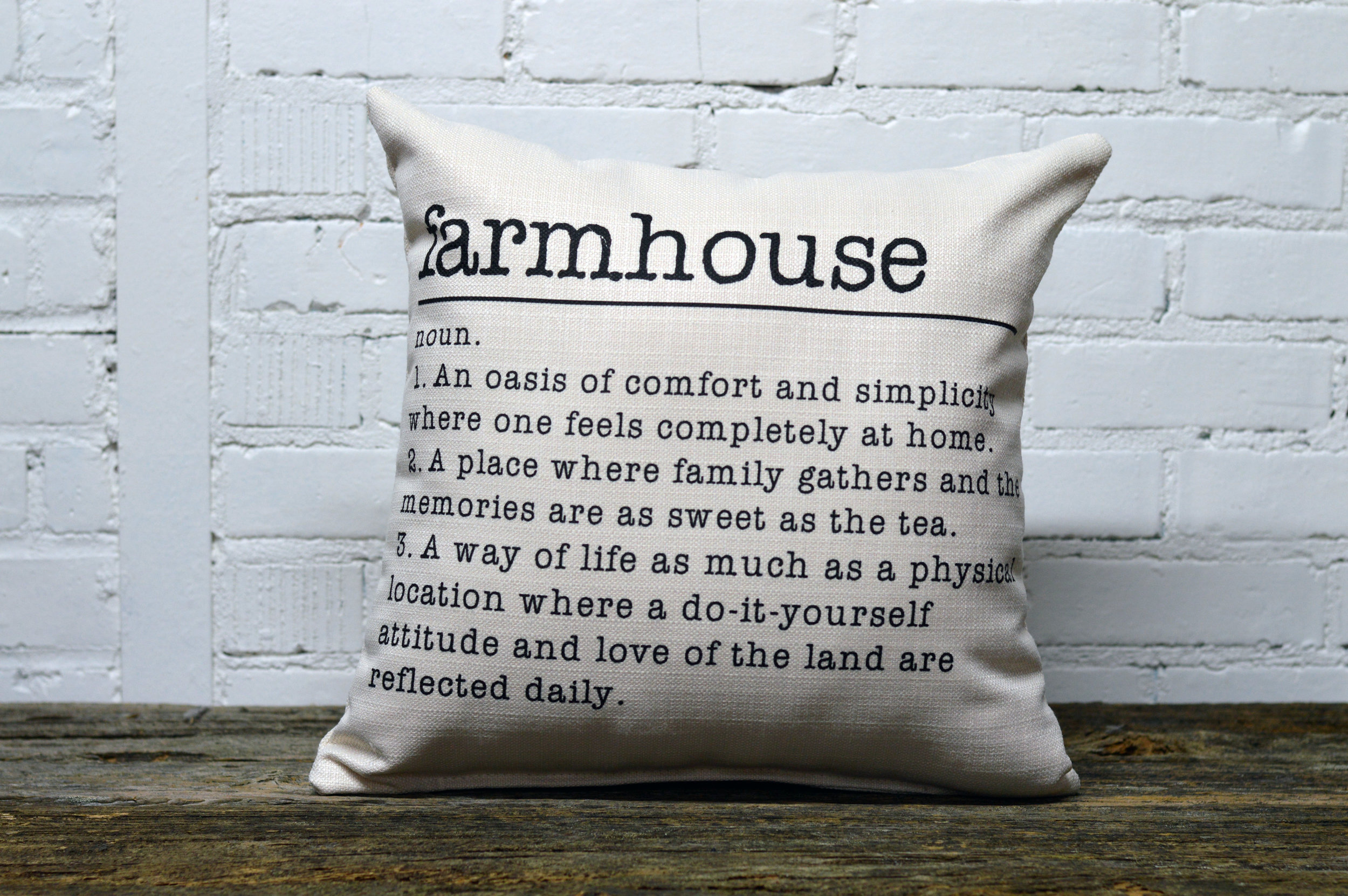 Farm House — The Little Birdie Pillow Co.
