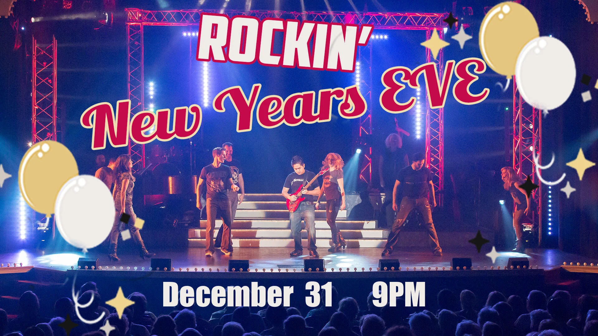 "Rockin' New Years Eve" at the Historic Savannah Theatre