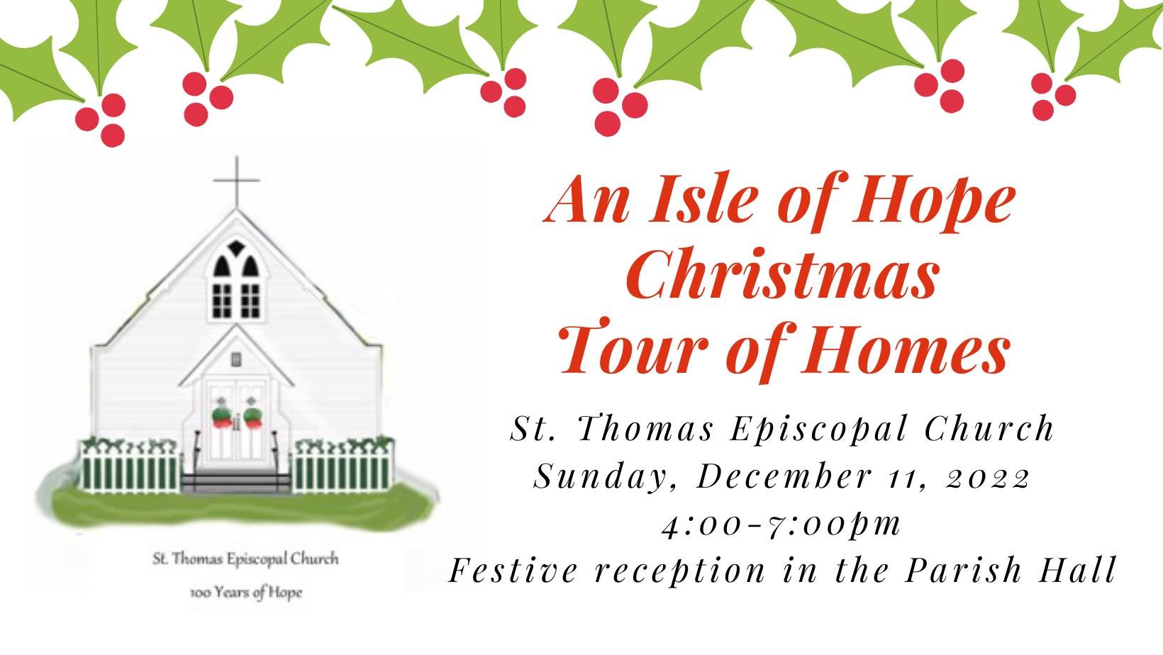 An Isle of Hope Christmas Tour of Homes