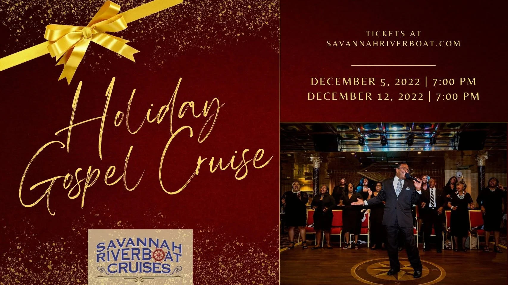 2022 Holiday Gospel Dinner Cruise