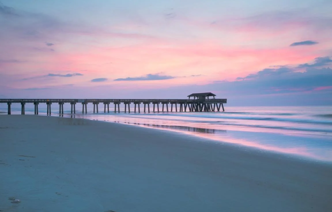 Easter Sunrise Service on the Tybee Pier