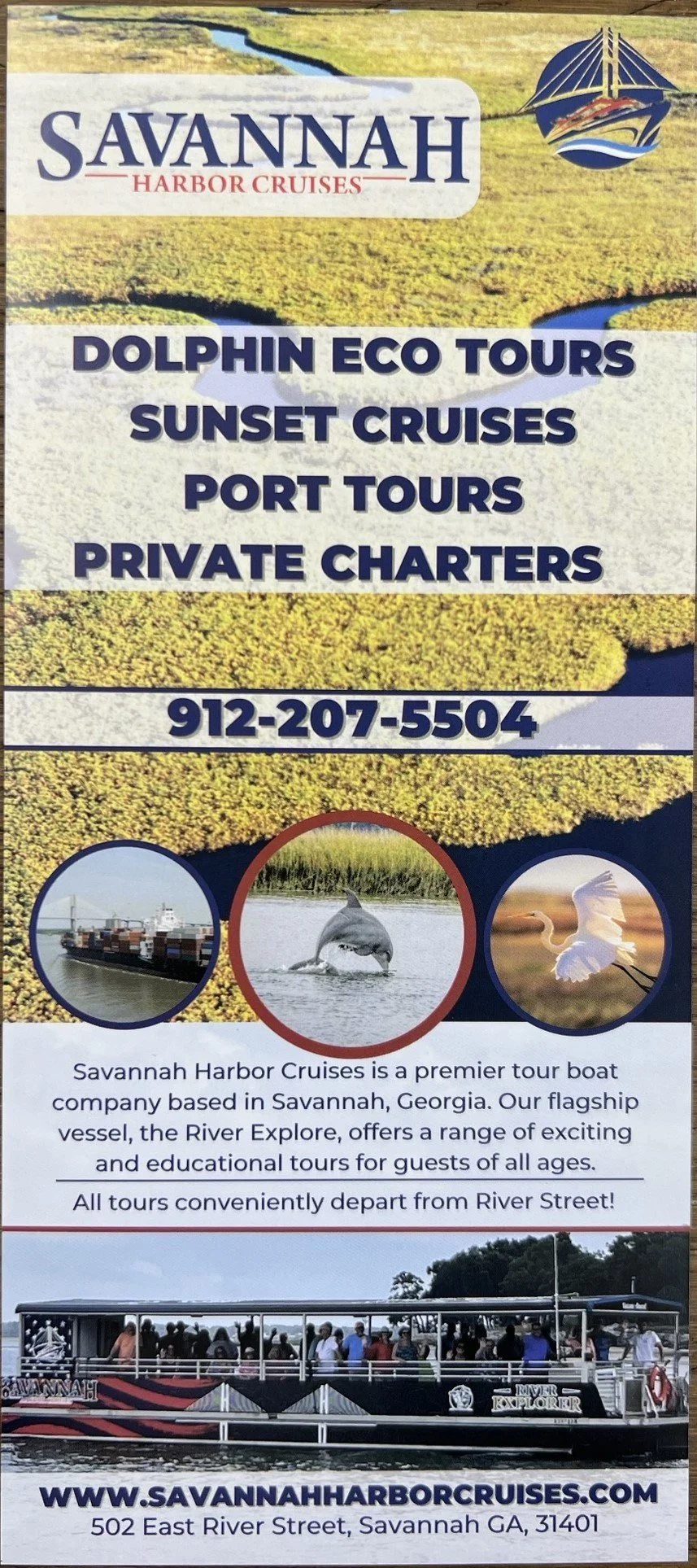 Savannah Harbor Cruises