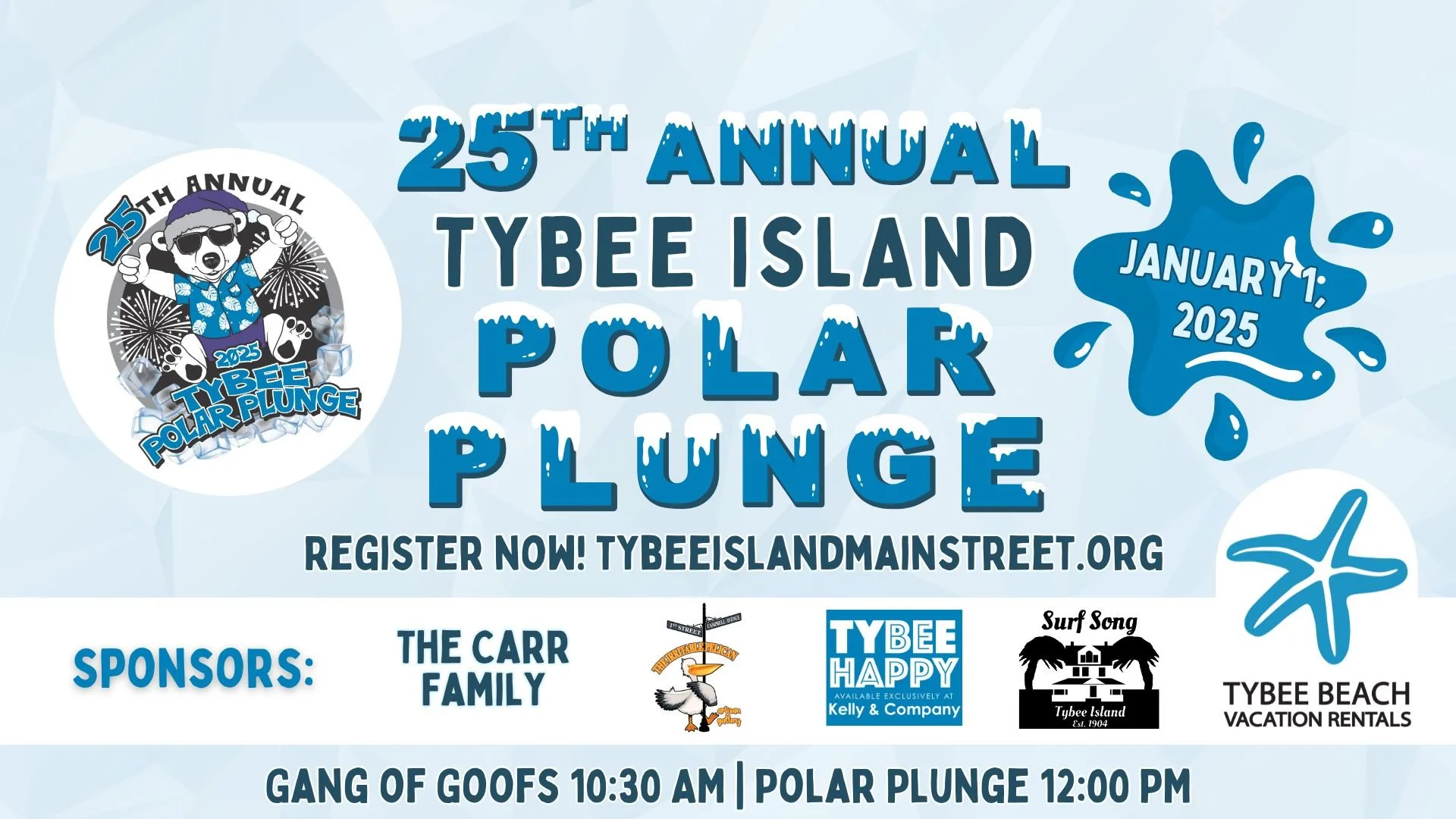 25th Annual Tybee Island Polar Plunge