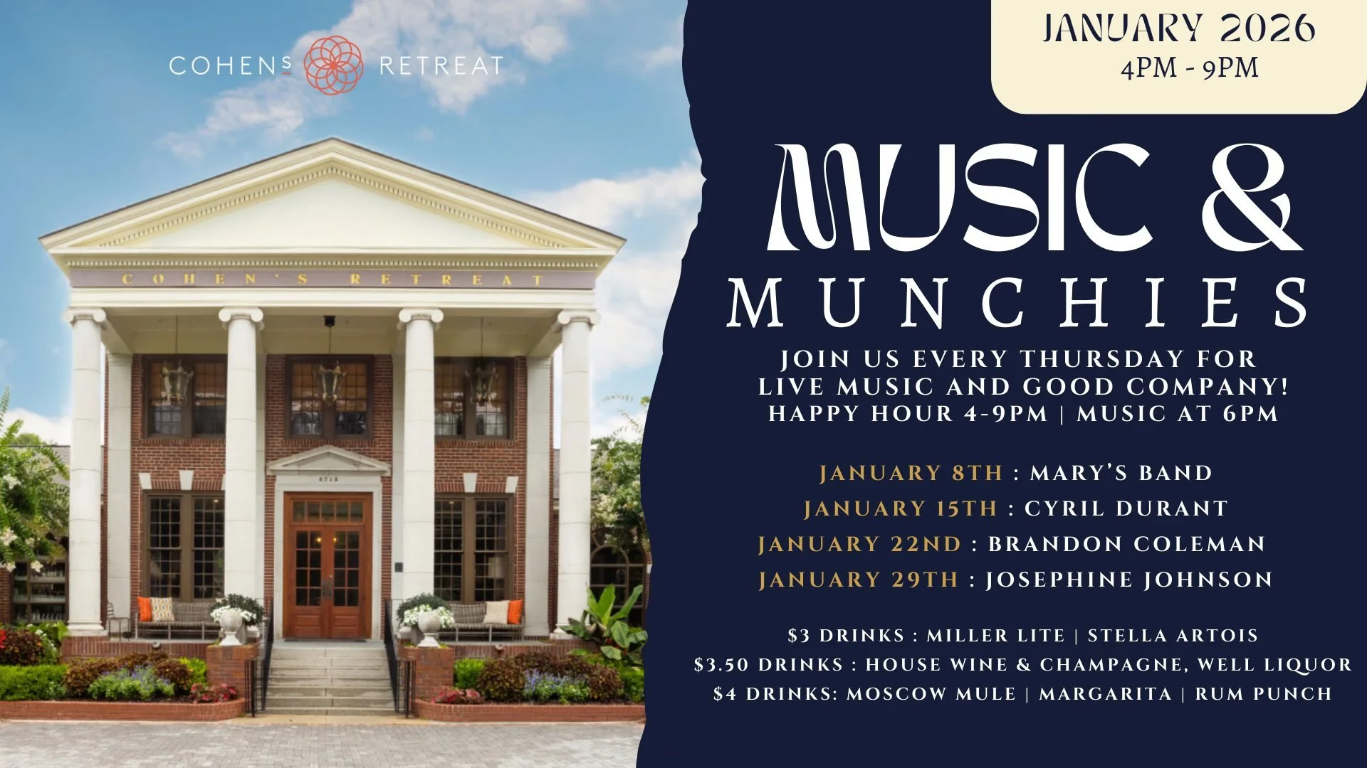 Music &amp; Munchies