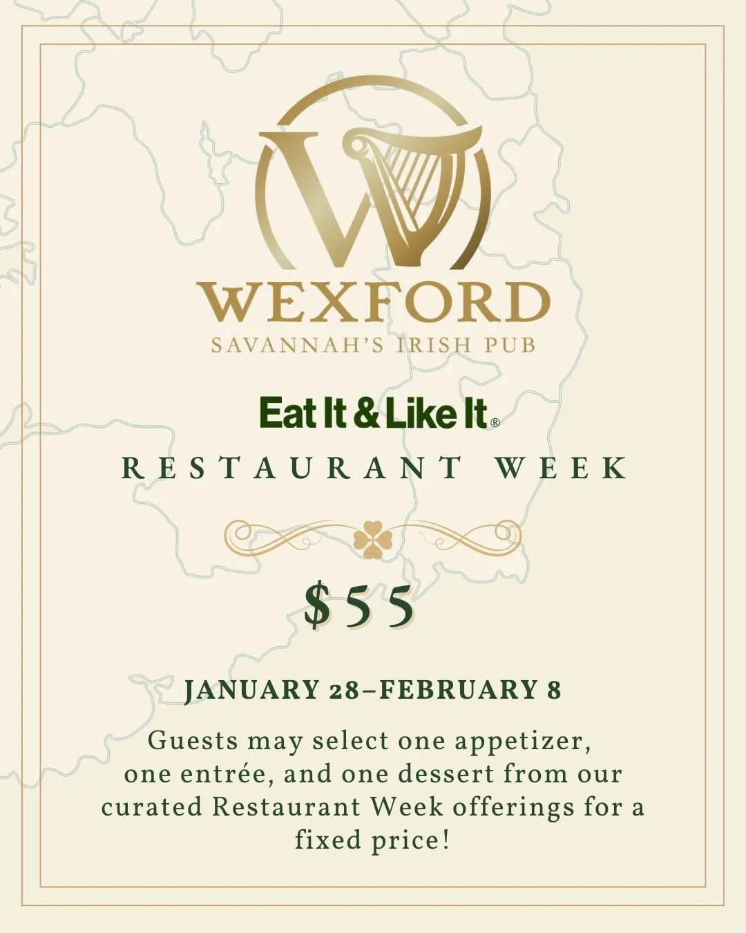 Eat It &amp; Like It Restaurant Week at Wexford
