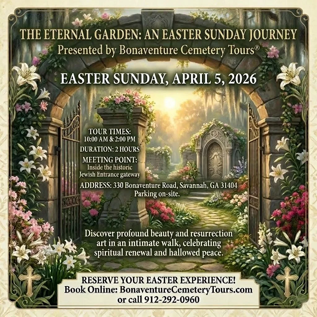 Easter Sunday Journey Hosted by Bonaventure Cemetery Tours