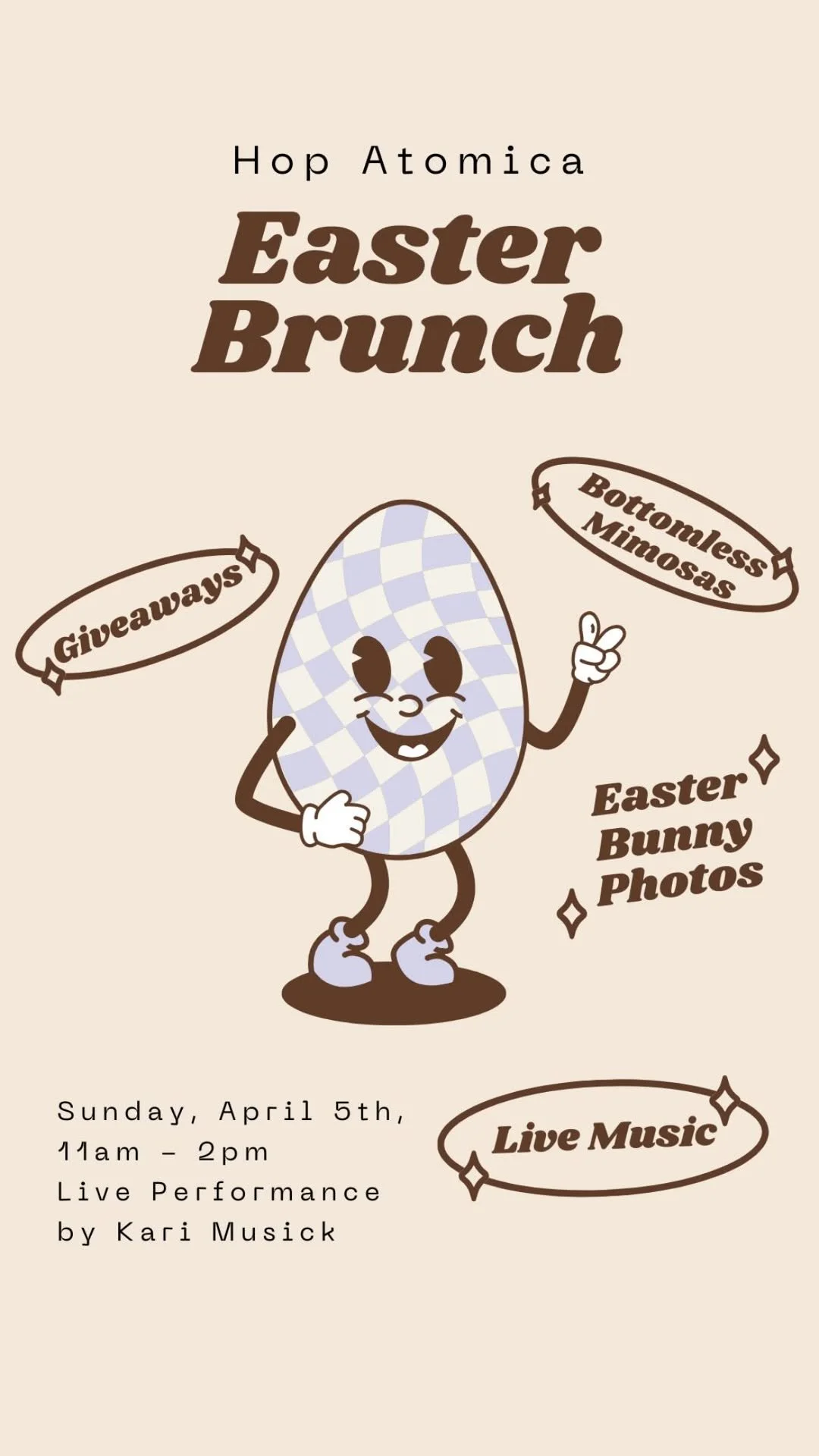 Easter Brunch at Hop Atomica