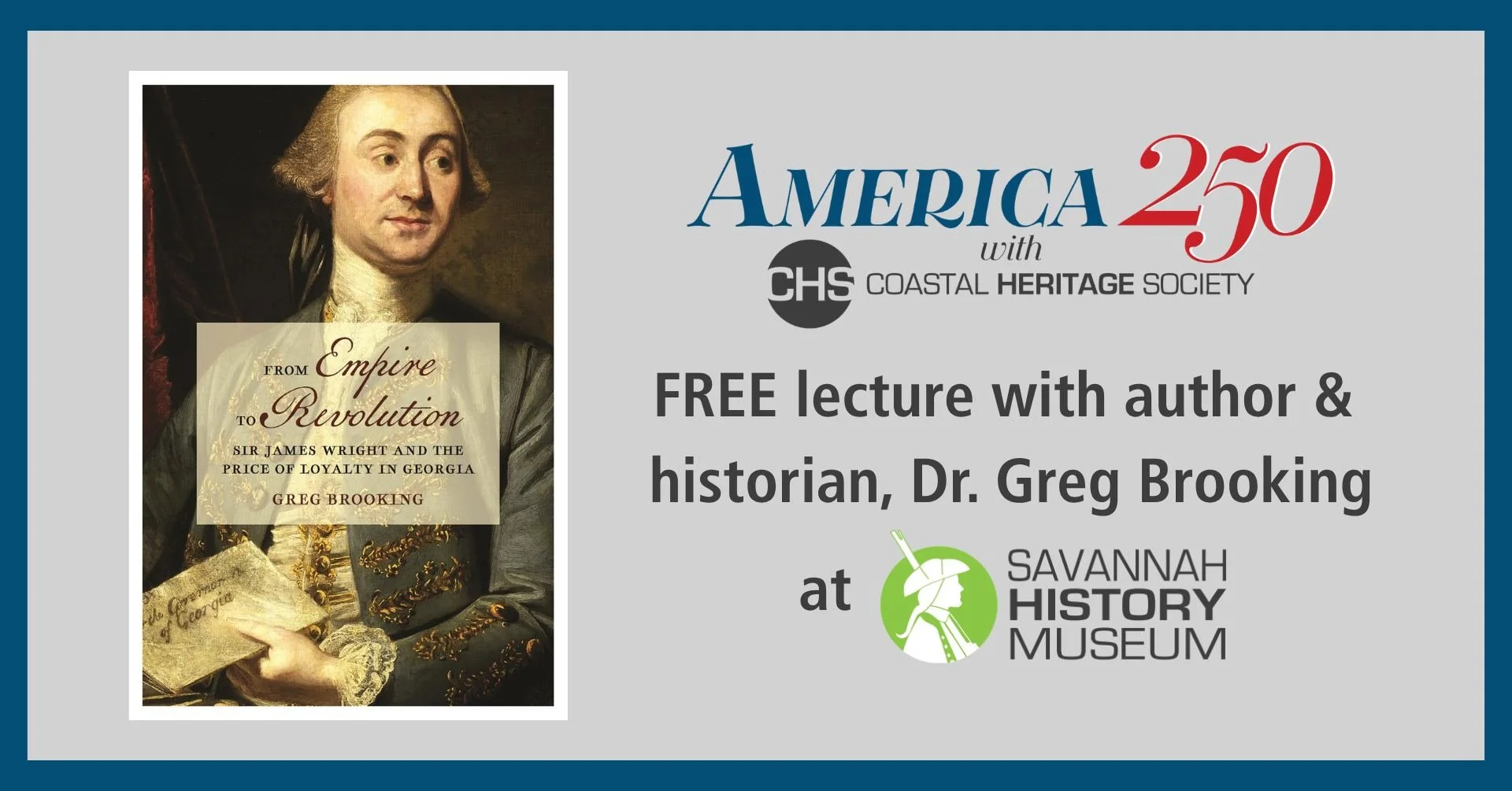 America 250 Lecture with with Dr. Greg Brooking