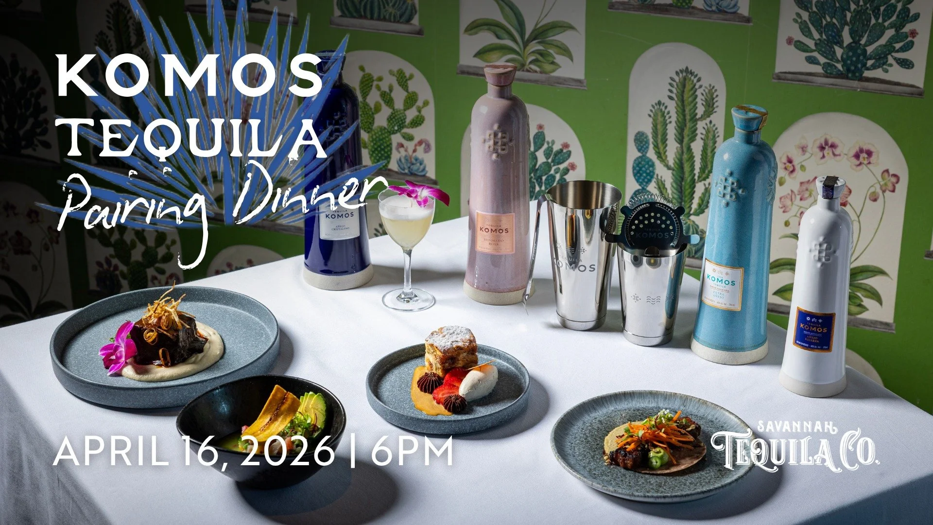 Komos Tequila Pairing Dinner