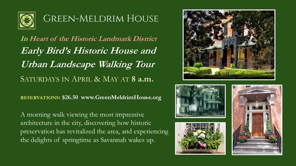 Early Bird's Historic and Urban Landscaping Walk