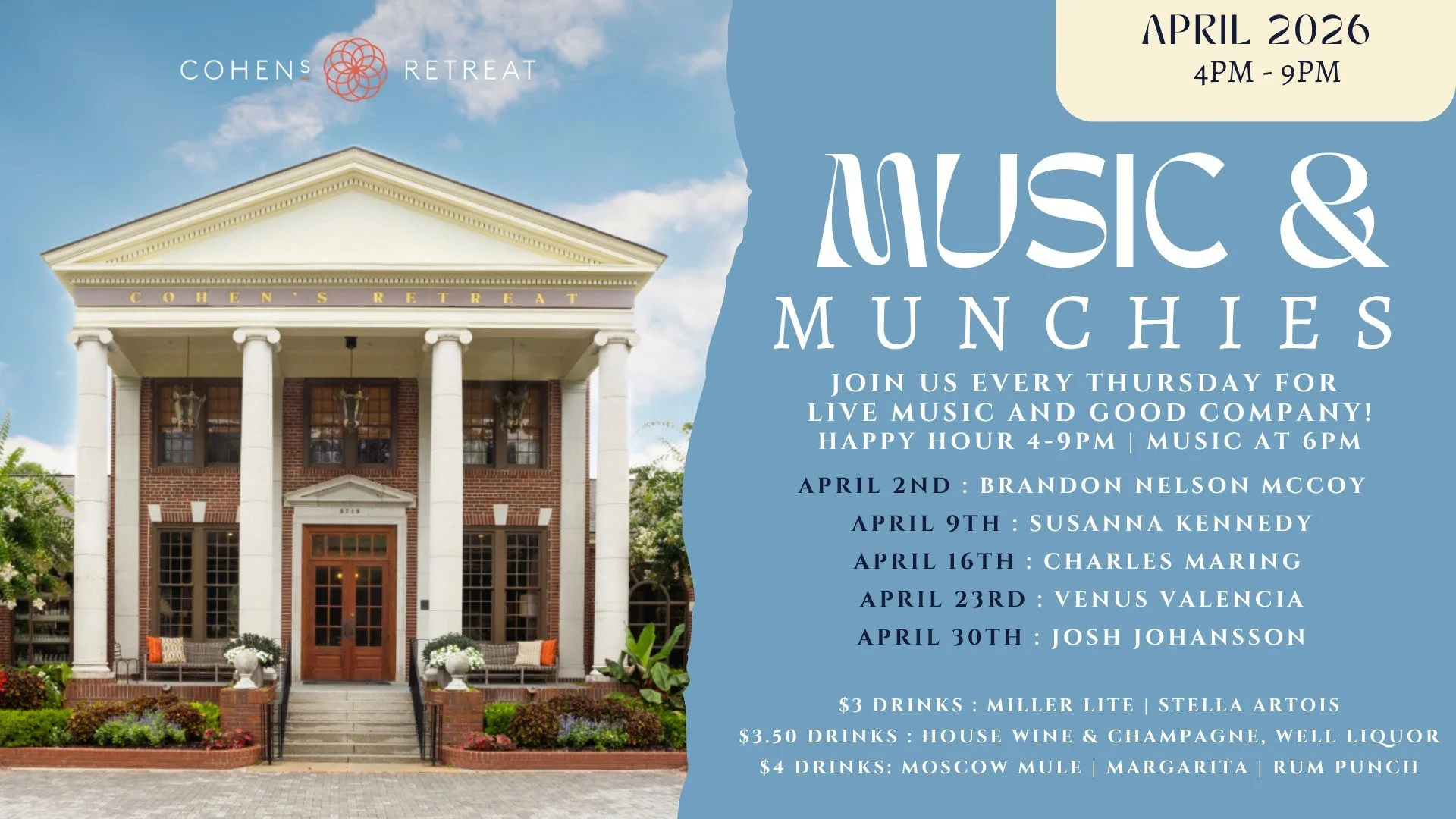 Music &amp; Munchies