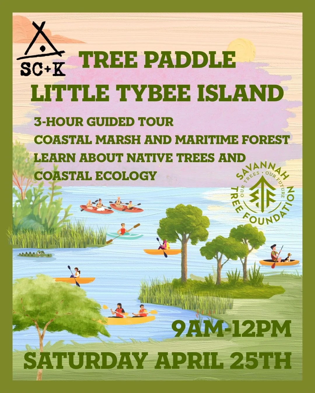 Tree Paddle to Little Tybee