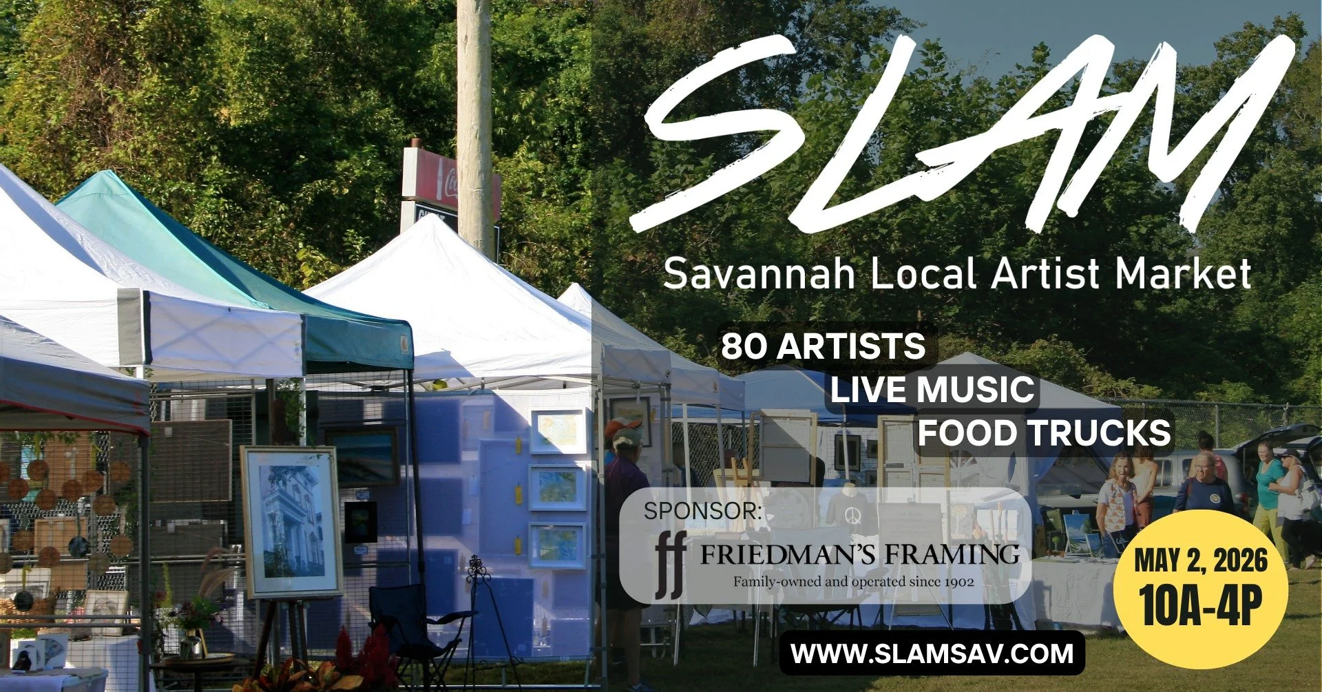 SLAM - Savannah Local Artists Market