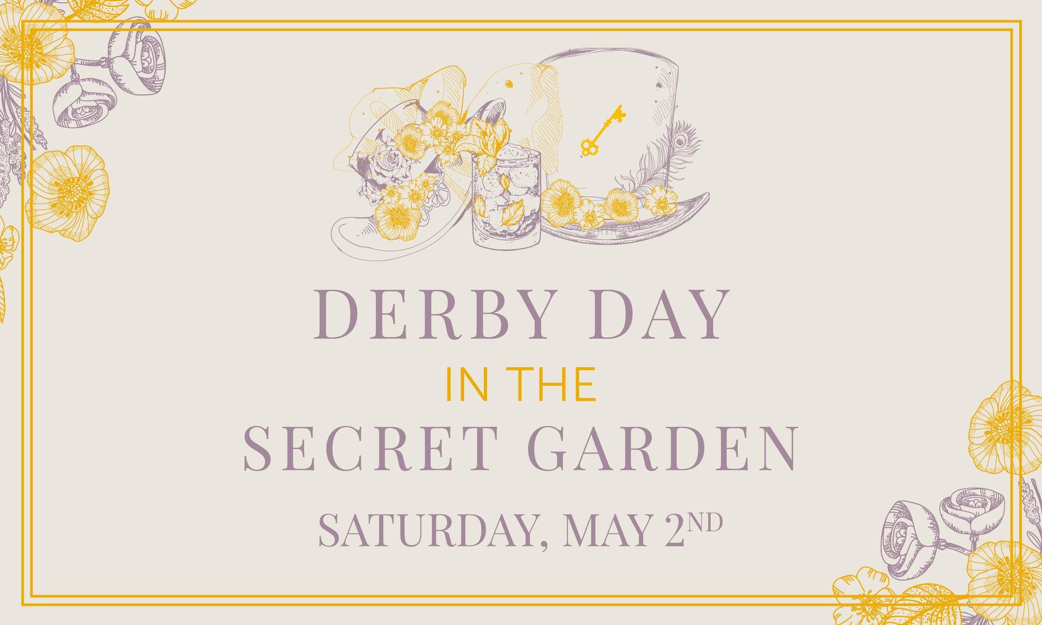 Derby Day in the Secret Garden