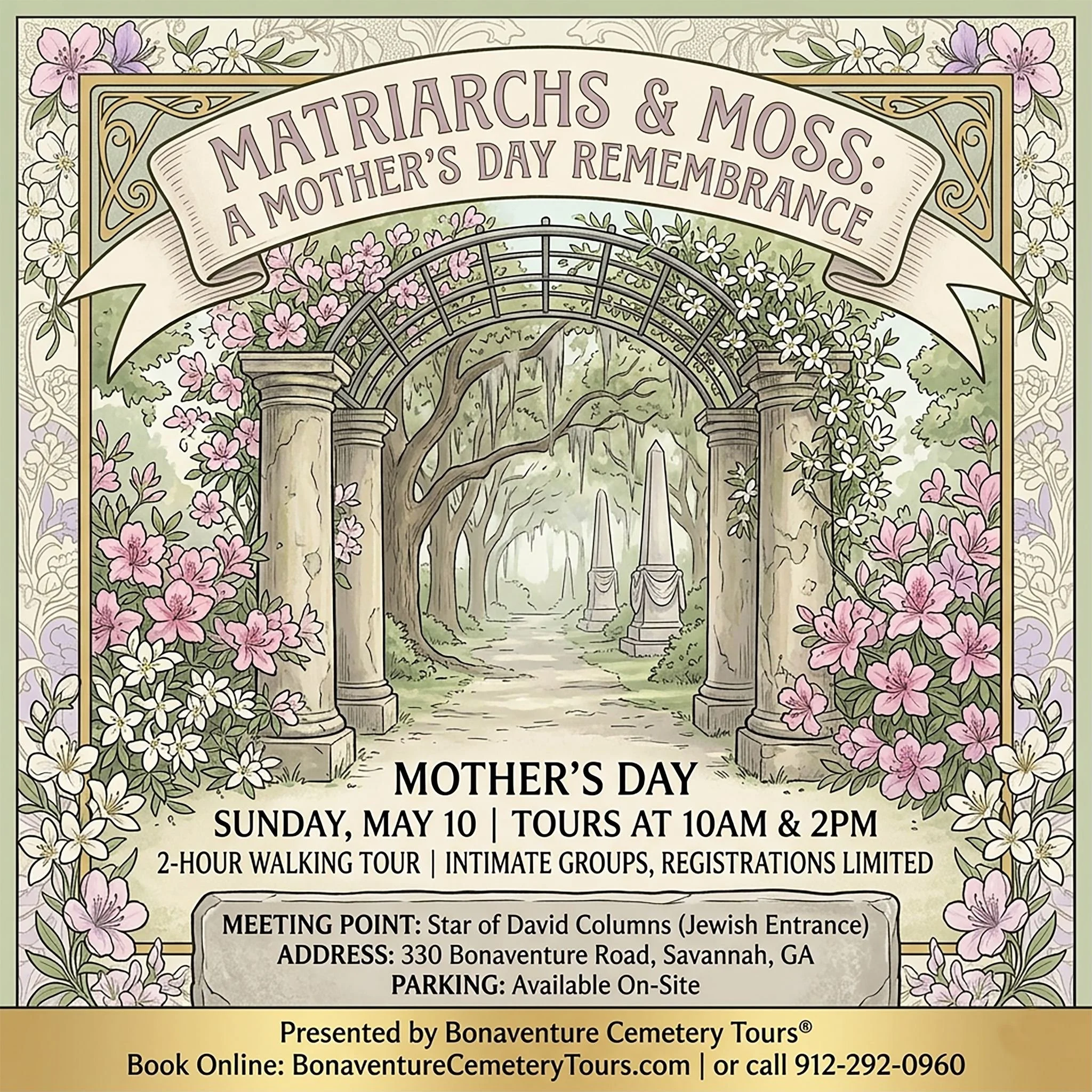 Matriarchs &amp; Moss:  A Mother's Day Remembrance Tour
