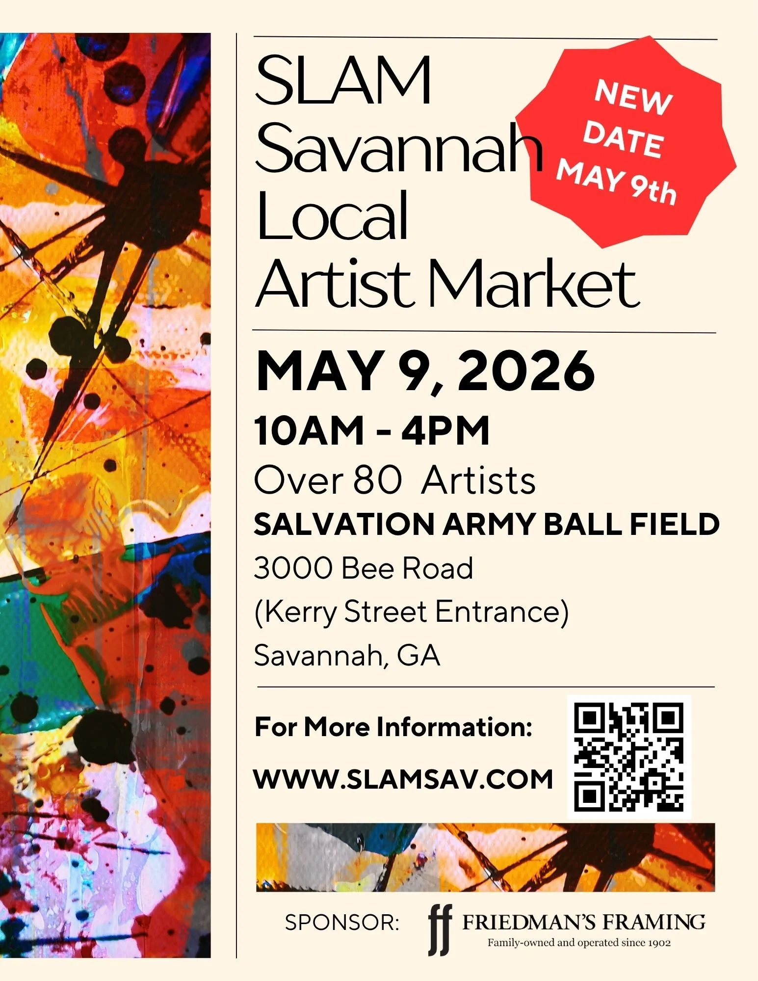 SLAM - Savannah Local Artists Market