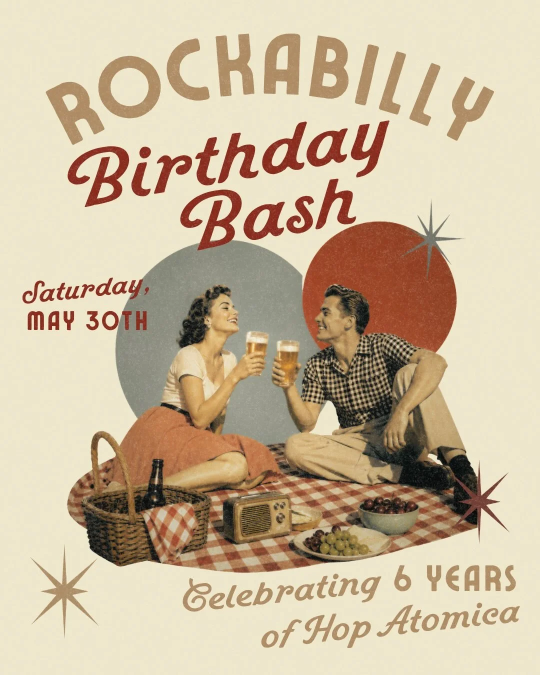 Hop Atomica Rockabilly Birthday Bash
