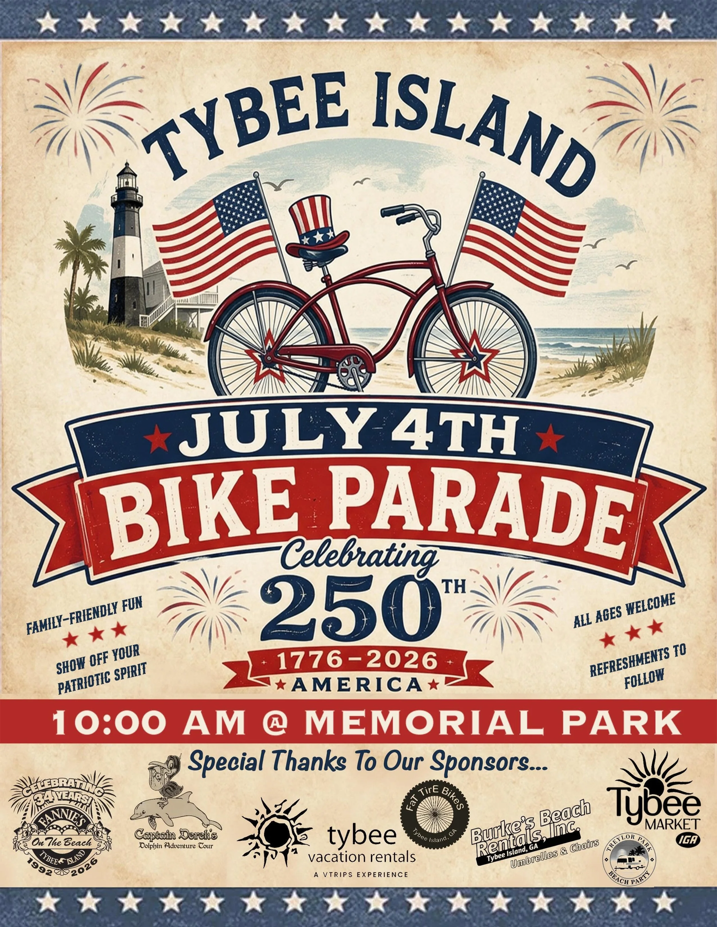 Tybee Island July 4th Bike Parade