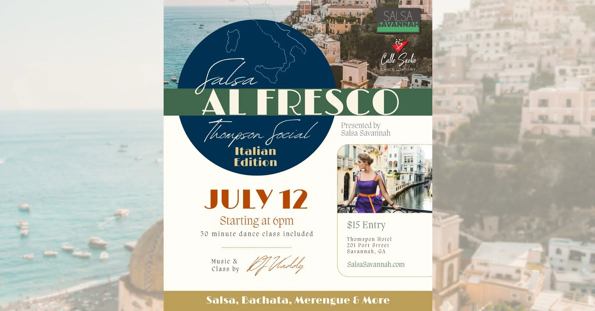 Salsa Al Fresco - Italian Edition (July Thompson Social)