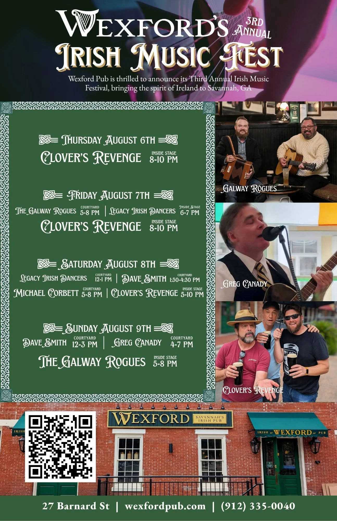 3rd Annual Wexford Irish Music Festival