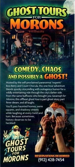 Ghost Tours for Morons