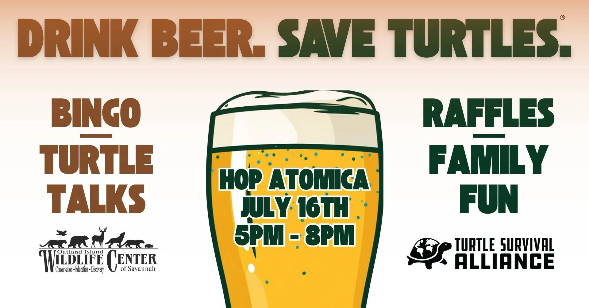 Drink Beer. Save Turtles.