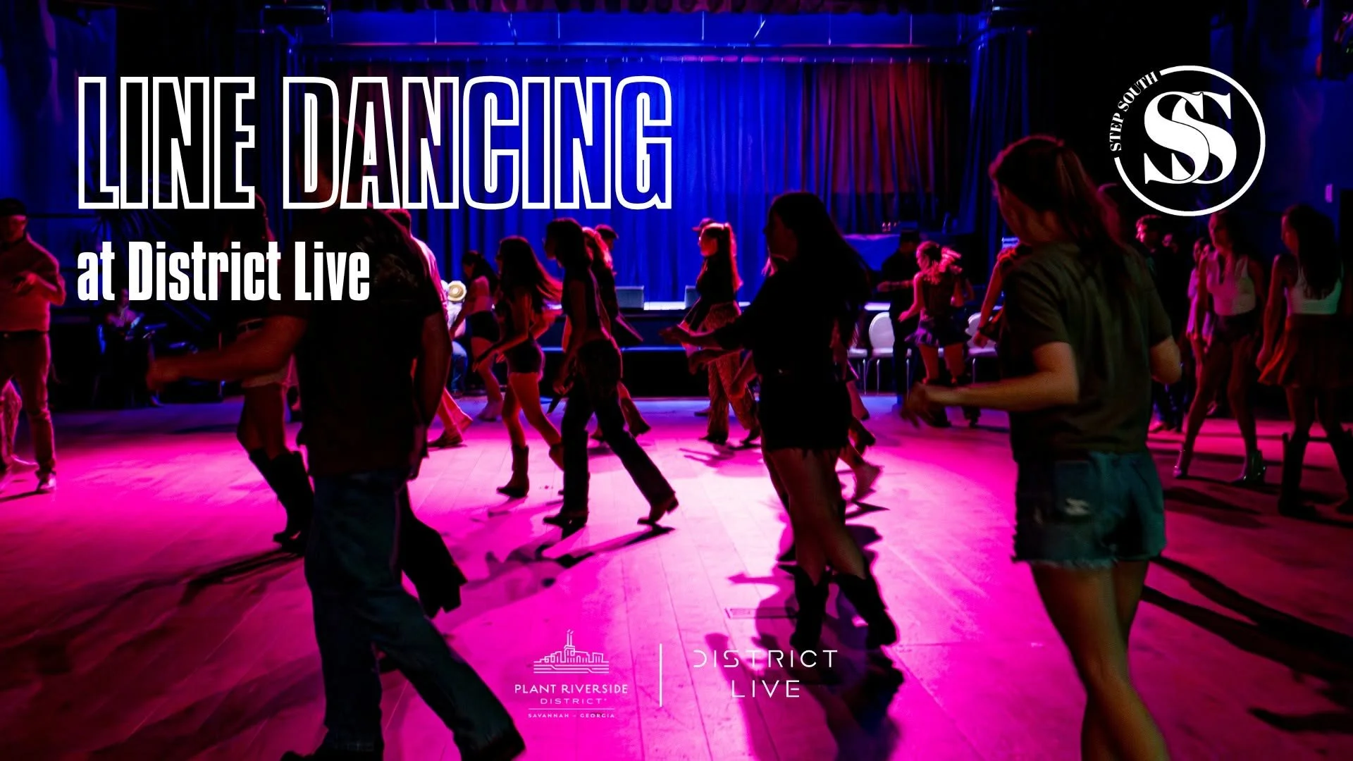 Line Dancing at District Live with Step South
