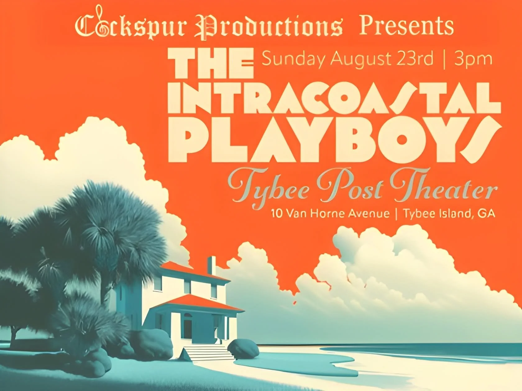 Intracoastal Playboys at the Tybee Post Theatre