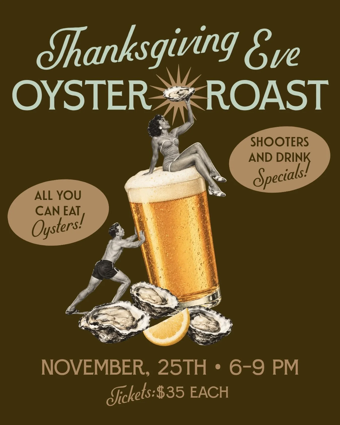 Thanksgiving Eve Oyster Roast