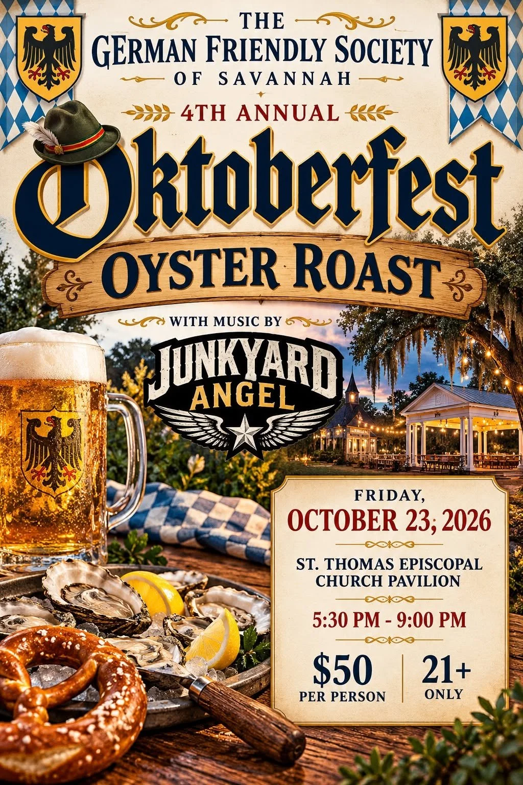 Oktoberfest Oyster Roast