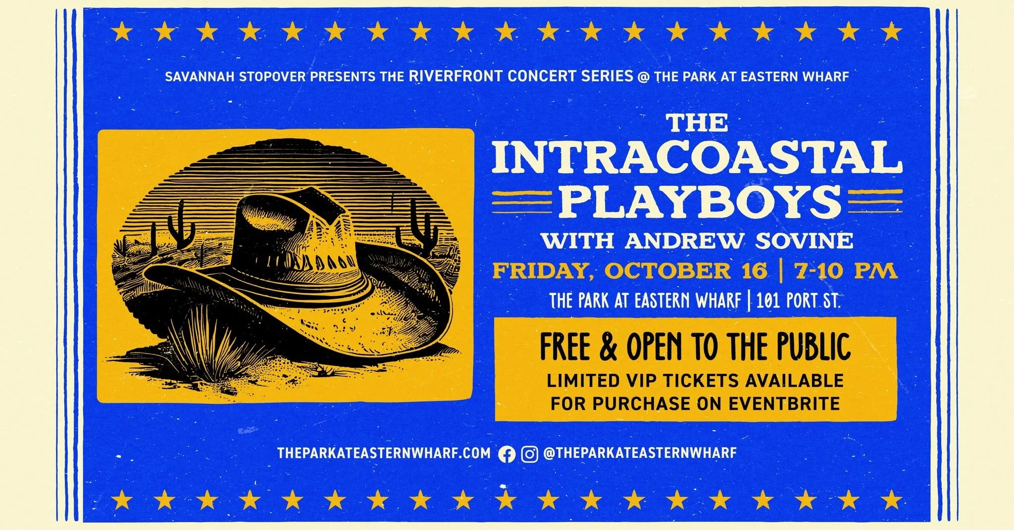 Riverfront Concert Series with Intracoastal Playboys and Andrew Sovine