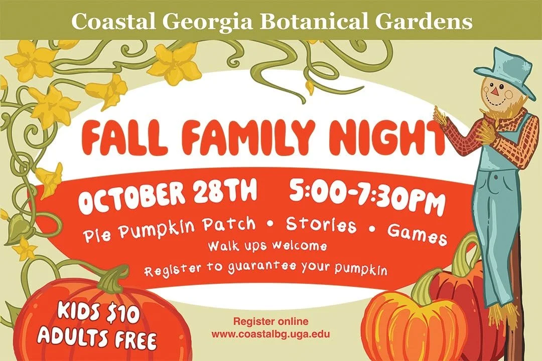 Fall Family Night at Coastal Georgia Botanical Gardens