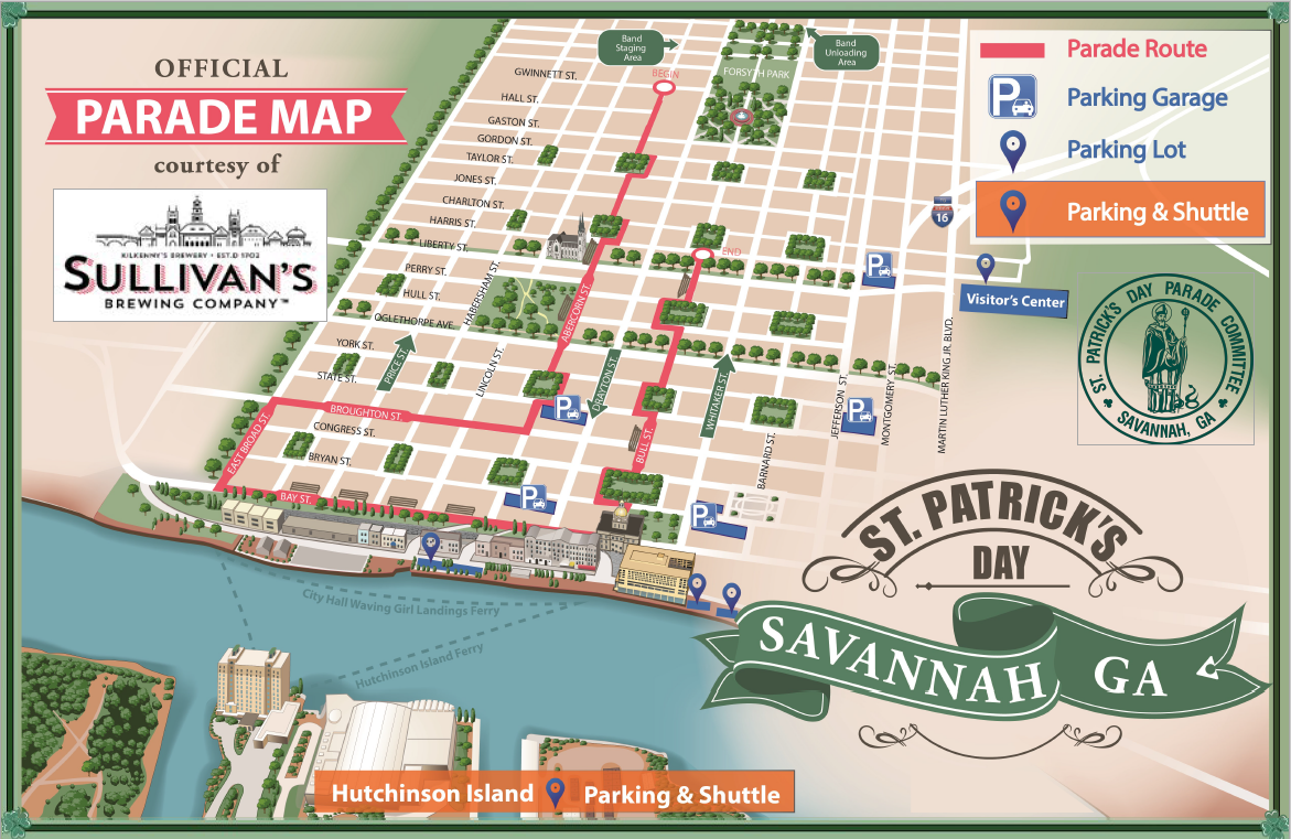 Savannah St. Patrick's Day Parade — Official Guides of Savannah