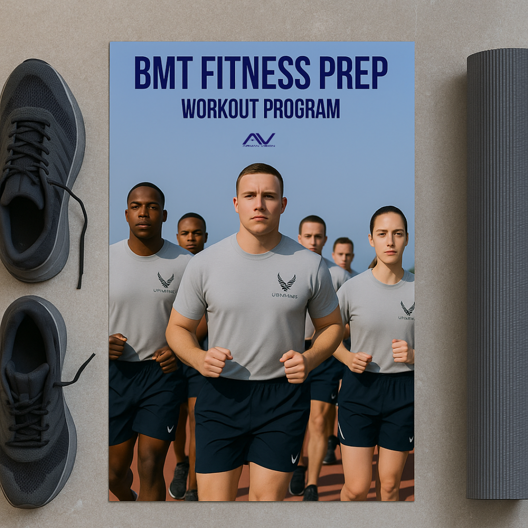 Air Force BMT Fitness Prep Workout Program (Digital Download)